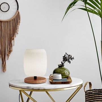 Lampa de masa, Opviq, 780SGN4699, Crem