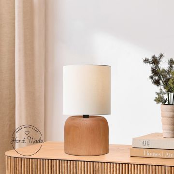 Lampa de masa, Opviq, 780SGN4707, Bej / Crem