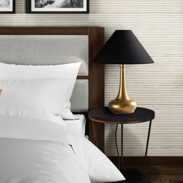 Lampa de masa, Opviq, 892OPV2458, Aur/Negru