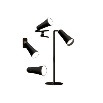 Veioză neagră LED (înălțime 47,5 cm) 4in1 – Brandani