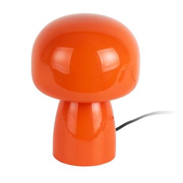 Veioză portocalie din sticlă (înălțime 20 cm) Fervor – Leitmotiv