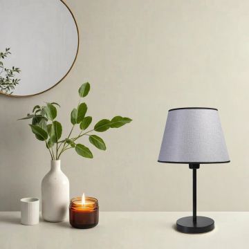 Veioză 8865-3, Gri, Ø30x50 cm - Gri
