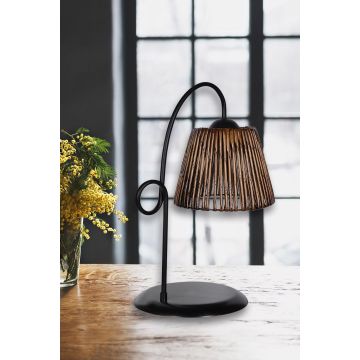 Veioză HM239 Table Lamp, Negru - Negru