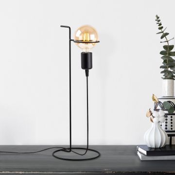 Veioză Pota - 3674, Negru, Ø19x51 cm - Negru